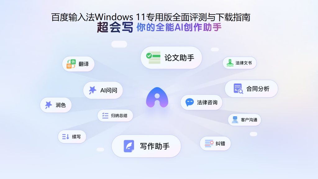 baidushurufa-windows11